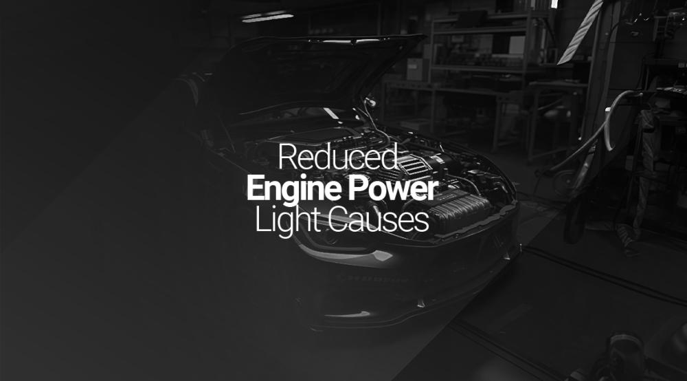 Engine power reduced: Causes & troubleshooting tips