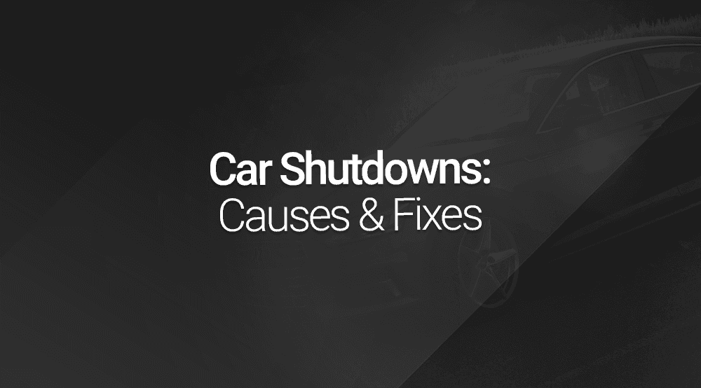 Car Shuts Off When Stopped or Slowing Down: 12 Causes and Fixes