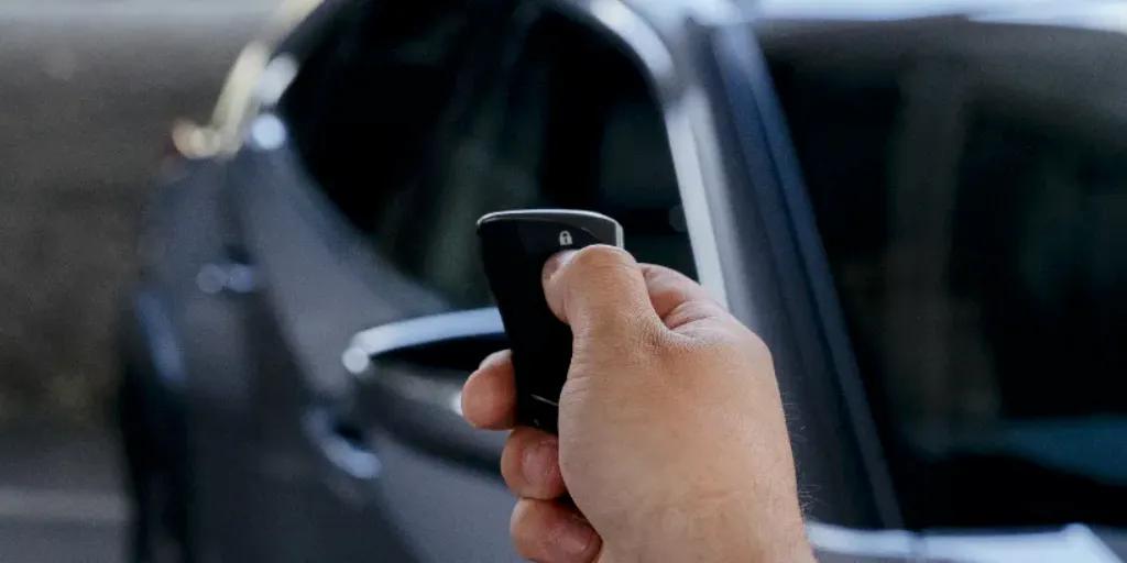 Wireless Door Lock on Remote Key