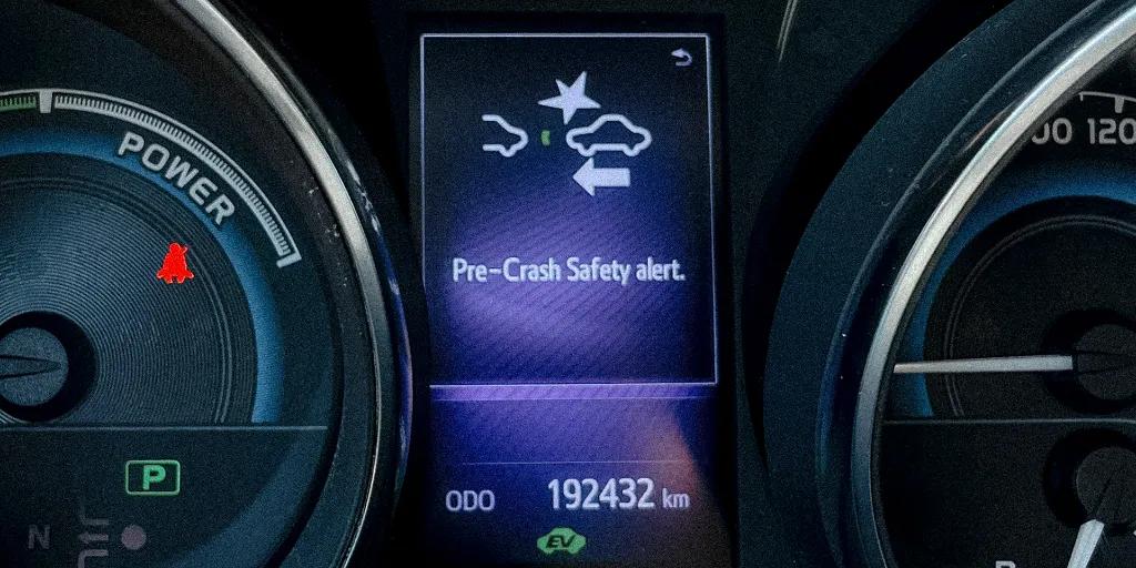 Pre-Collision System Distance Memory (Key 1)