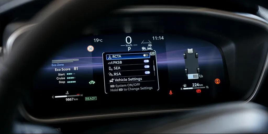 Rear Cross-Traffic Alert Volume