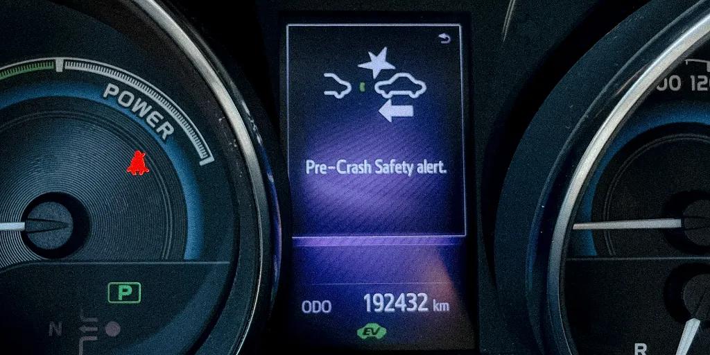 Pre-Collision System Distance Memory (Key 3)