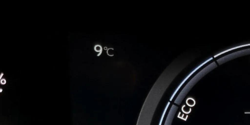 Correct Outside Temperature Display