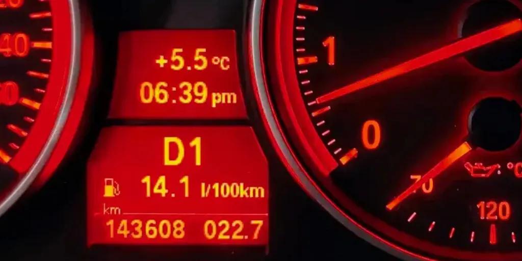 Momentary Fuel Consumption in OBC