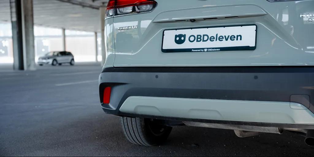 Rear Center Parking Sensor Range