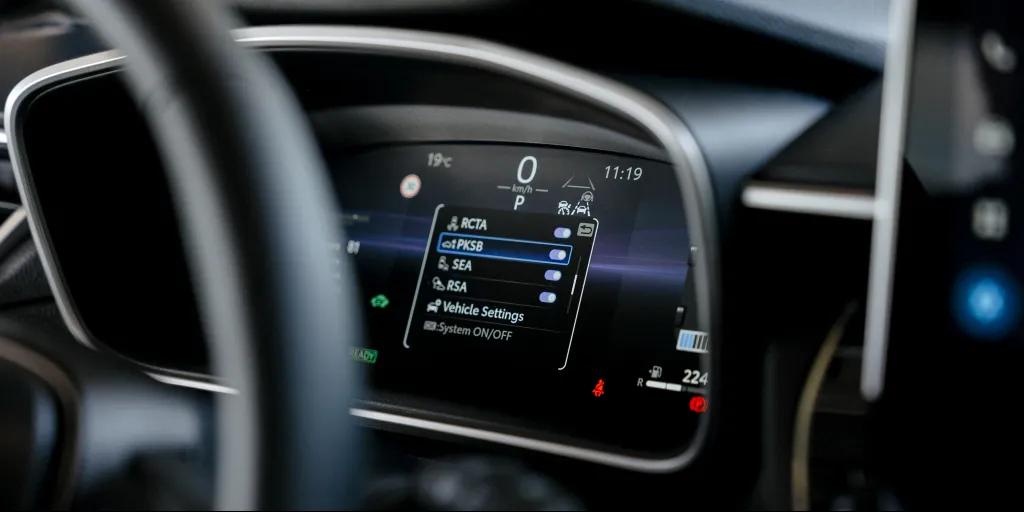 Parking Support Brake Timing