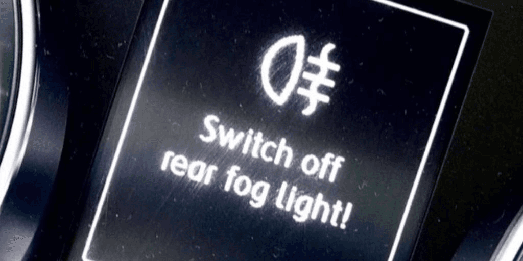 Rear Fog Light Warning