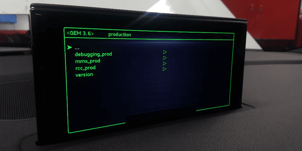 Green Engineering Menu