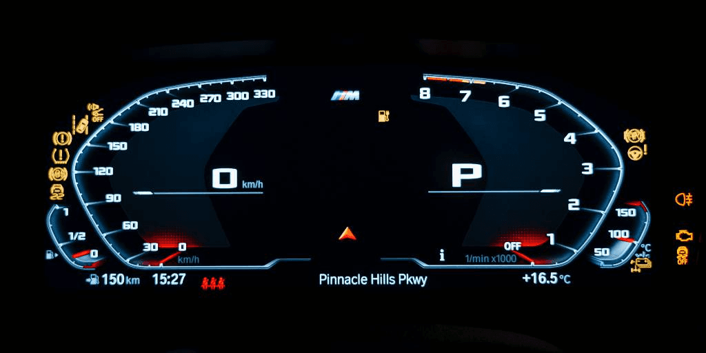 Instrument Cluster Lights Test