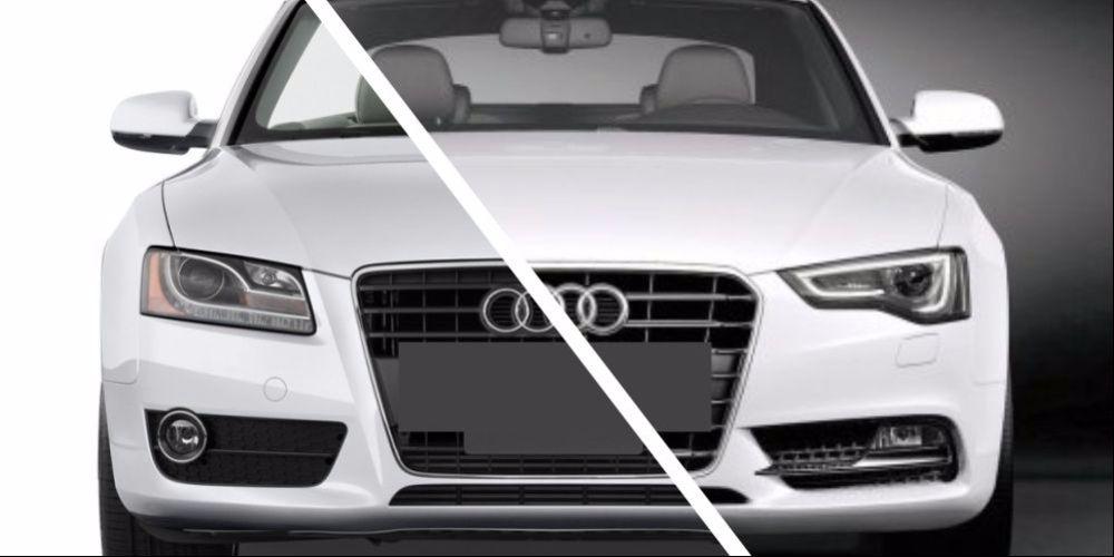 A5 front light retrofit