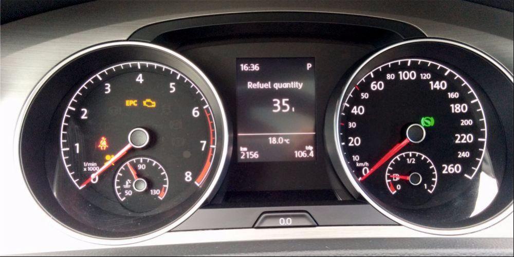 Refuel Quantity in Dashboard