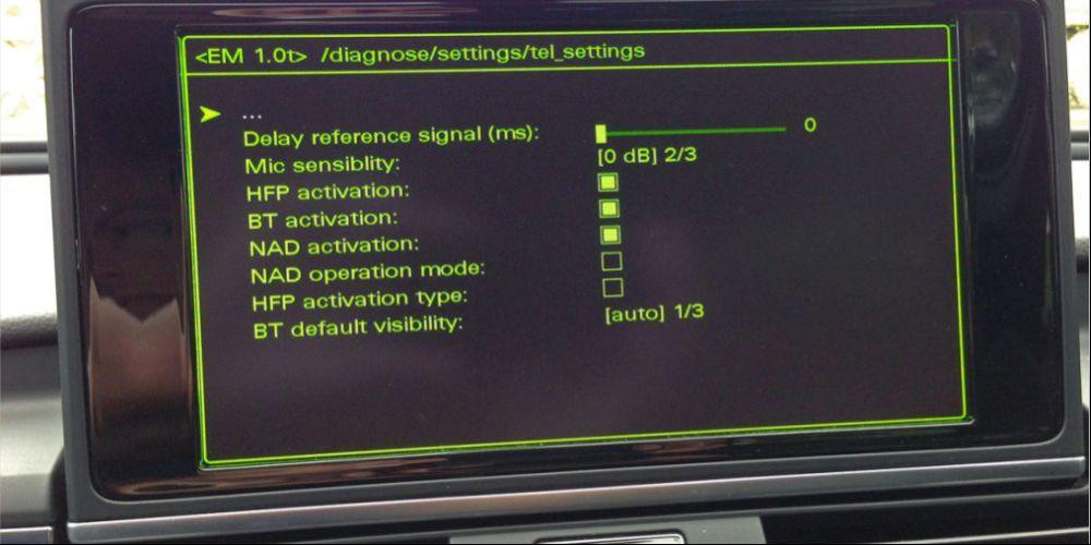 Green Engineering Menu 3G/3G+