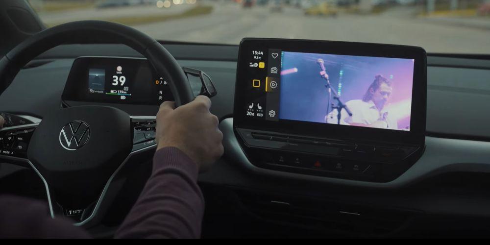 Video In Motion MIB3 ON, Volkswagen ID.4 2020