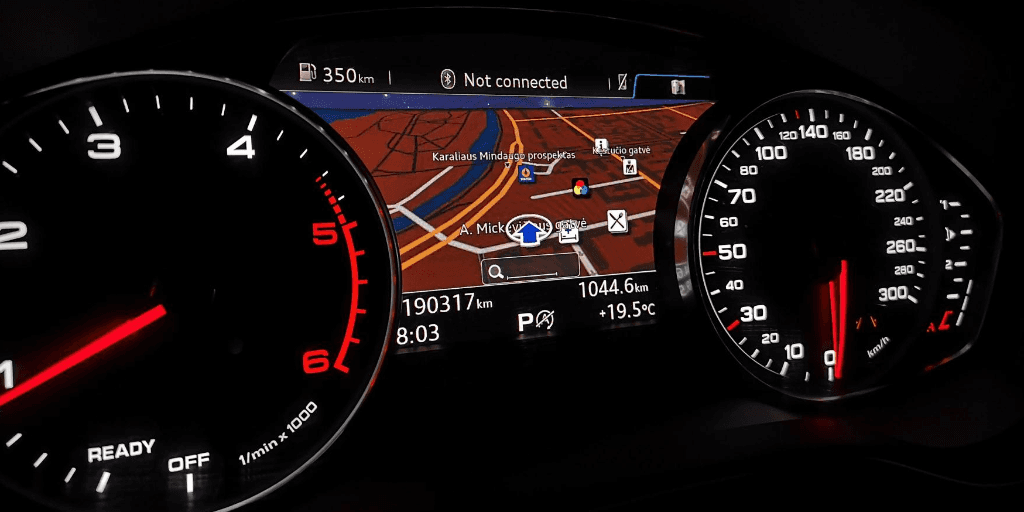 Navigation Display in Dashboard