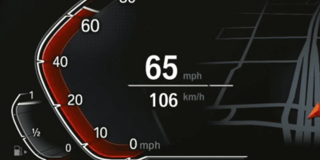 Digital Speedometer Refresh Rate