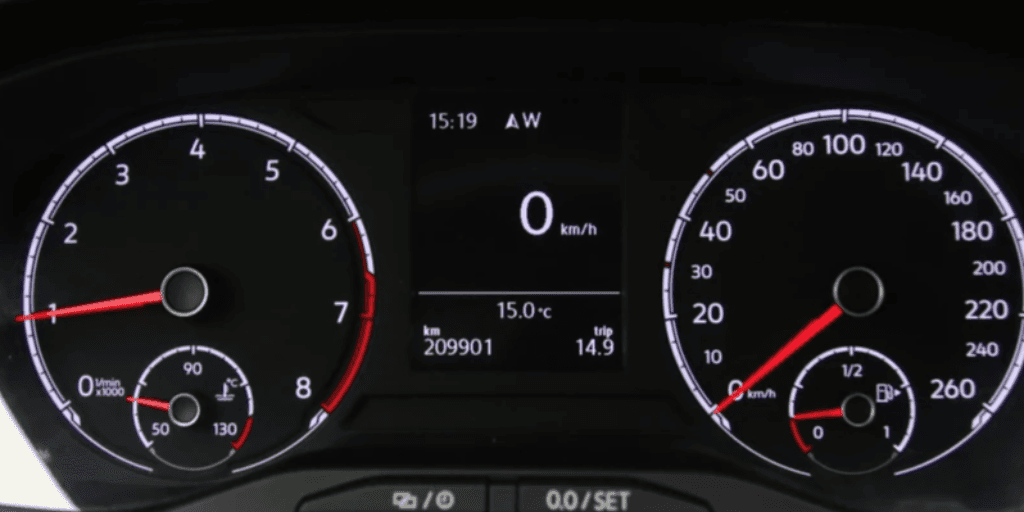 Digital Speed in Dashboard
