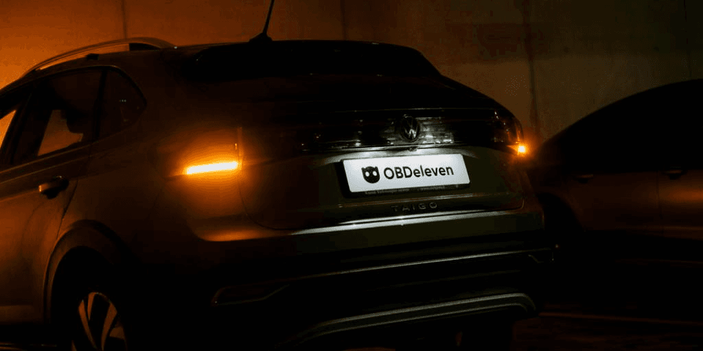 License Plate Lights with Hazard Lighs