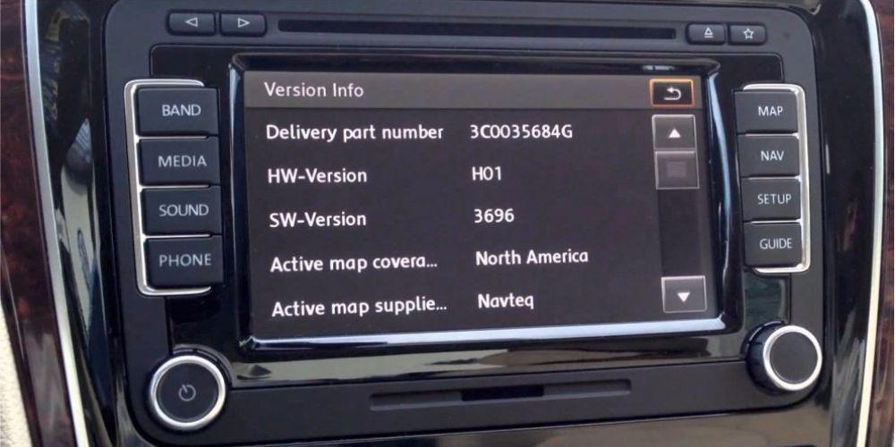 Multimedia RNS 510 Hidden Menu "Testmode"