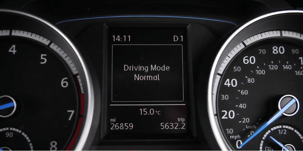 Driving Profile in Dashboard