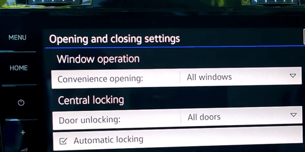 Comfort Windows Menu