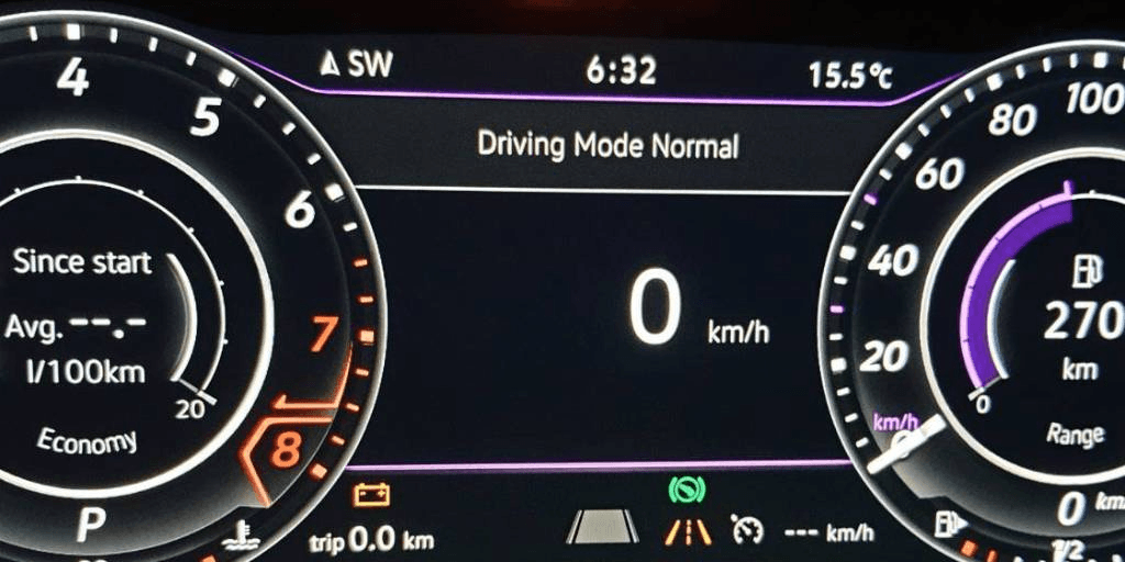 Driving Profile in Dashboard