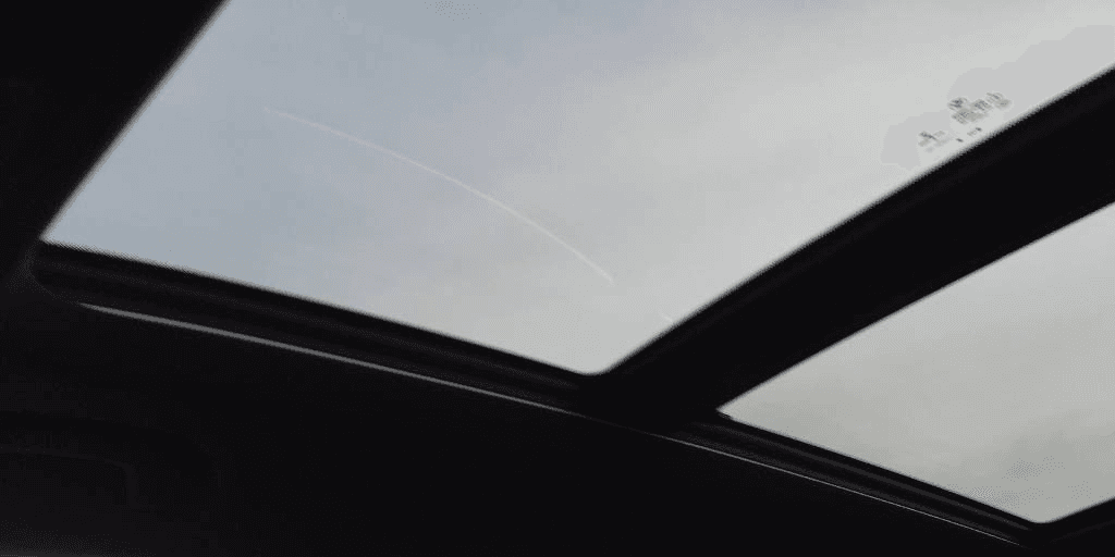 Sunroof with Door Open