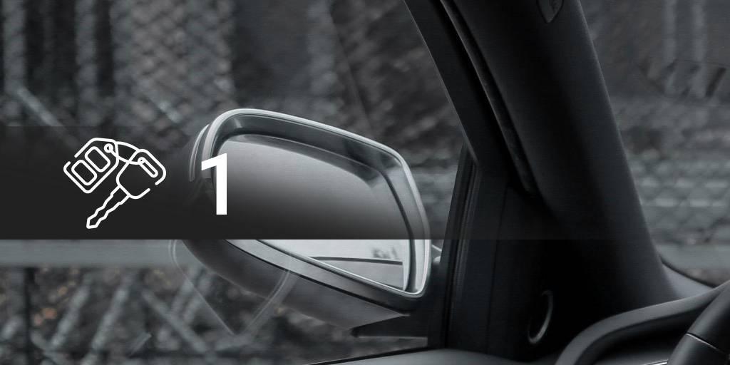 Auto Folding Mirrors (Key1)