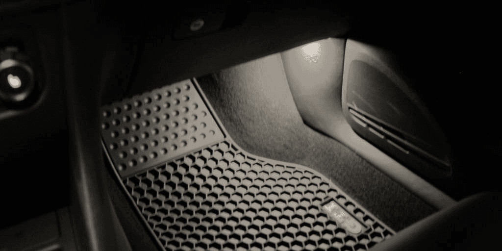 Footwell Lights with Ambient Backlight Control