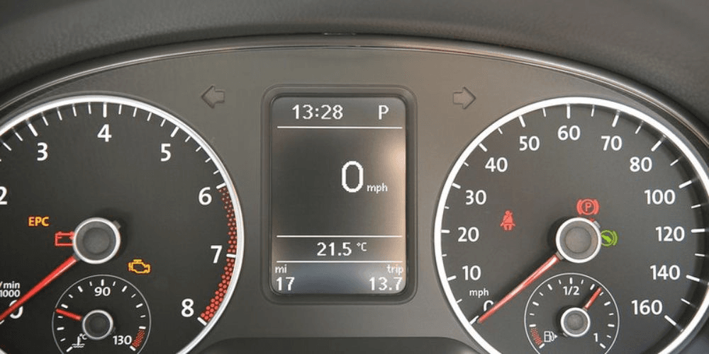 Digital Speed in Dashboard