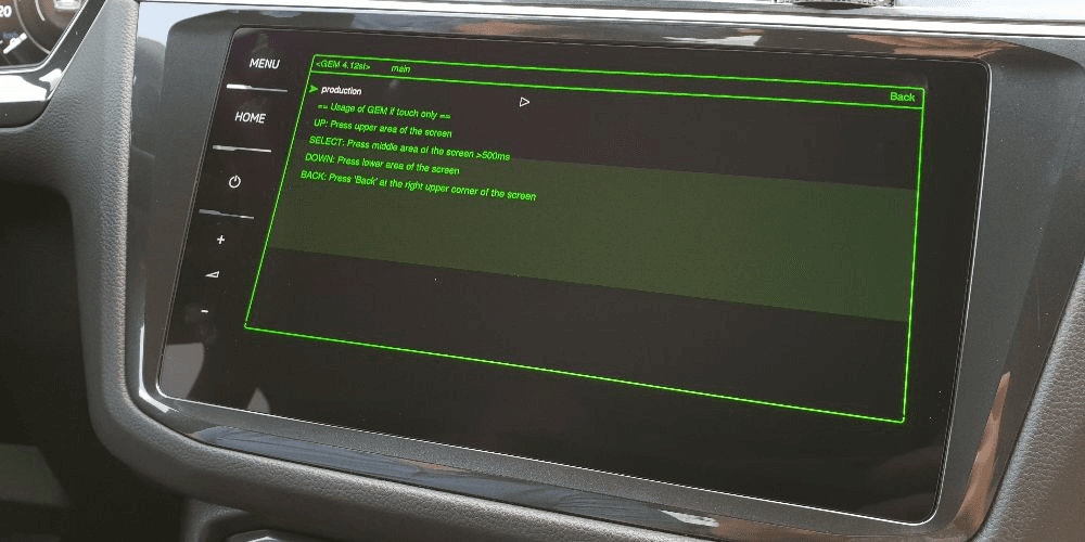 Green Engineering Menu