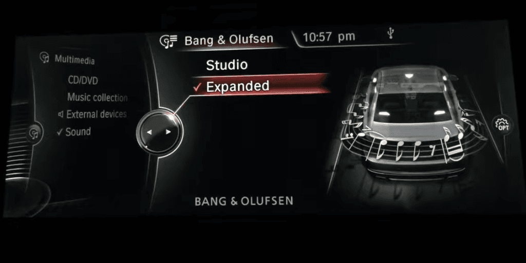 Bower & Wilkins Audio Menu