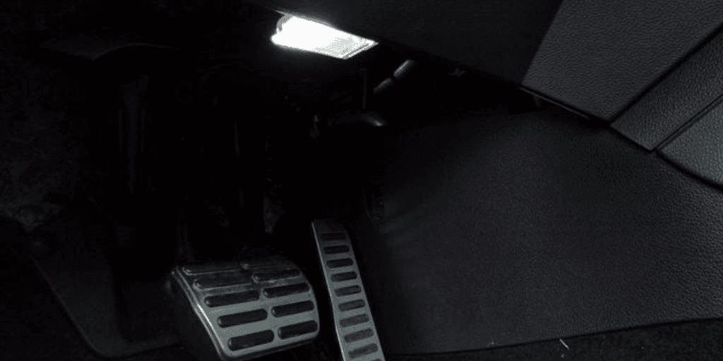 Footwell Lights while Driving