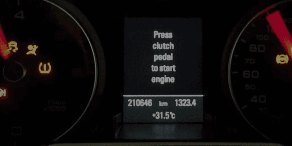 Engine Start Message