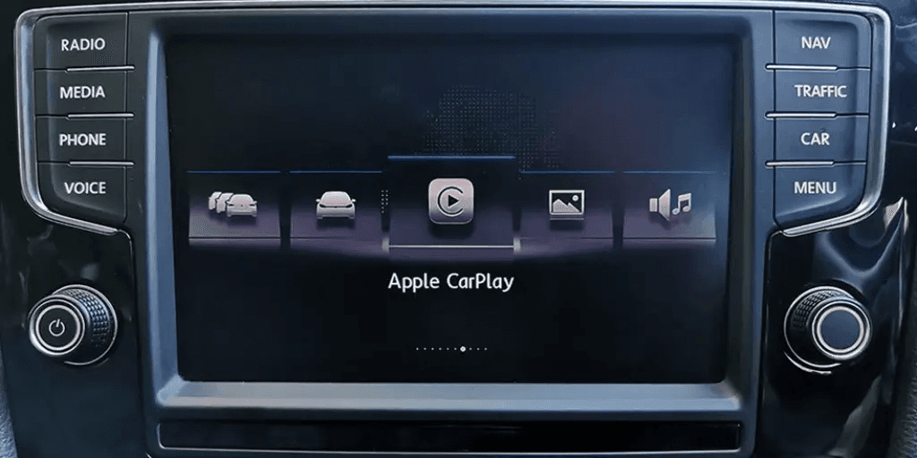 Multimedia Menu Display, volkswagen