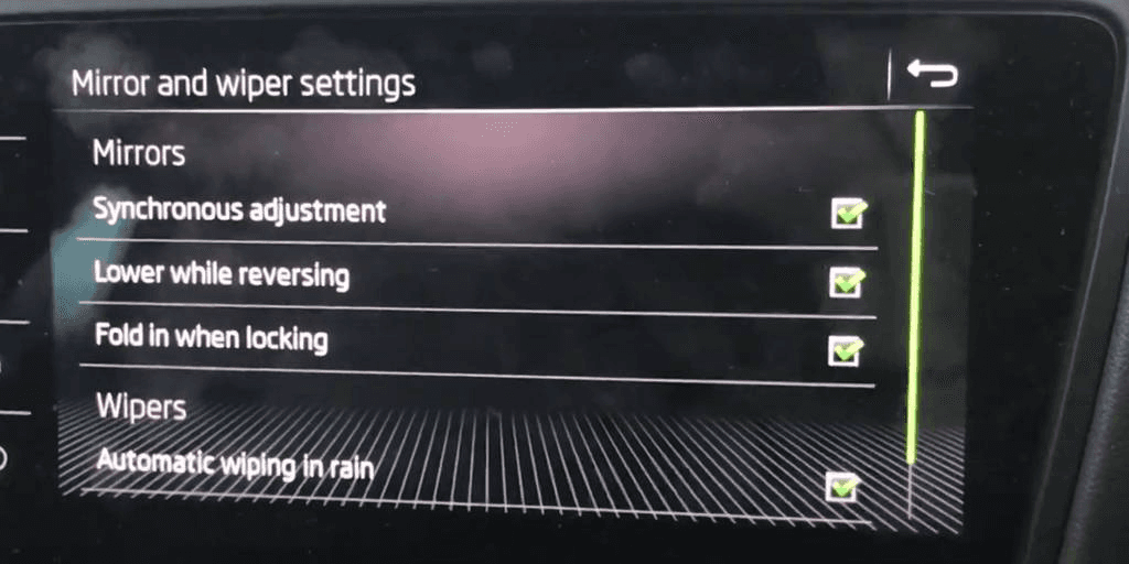Folding Mirrors Setting in Multimedia