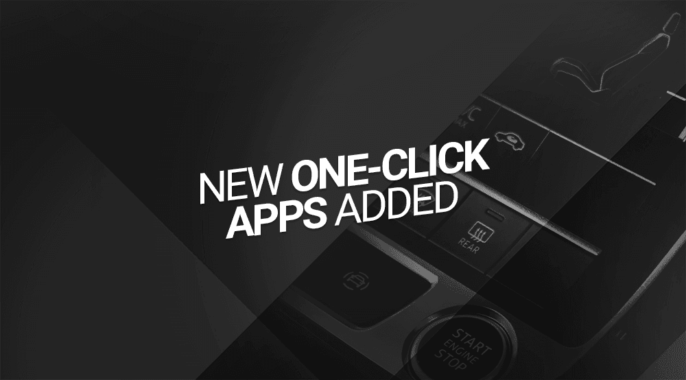 New One-Click Apps added in September 2023