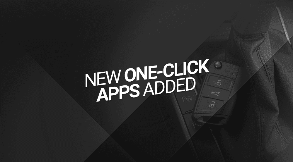 New One-Click Apps added in October 2023